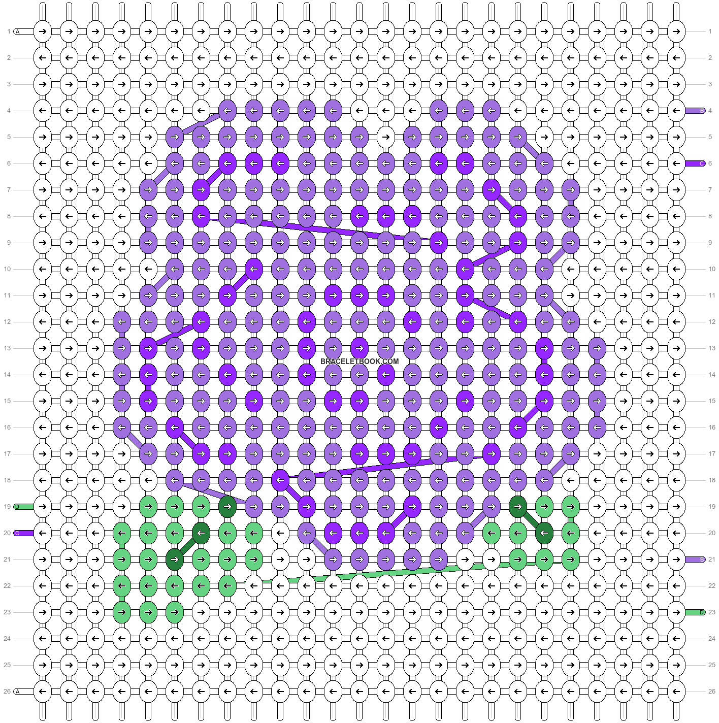 Alpha pattern #90162 variation #166267 pattern