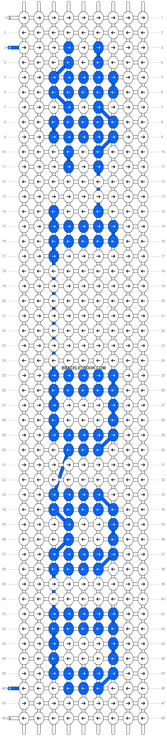 Alpha pattern #6053 variation #166420 pattern