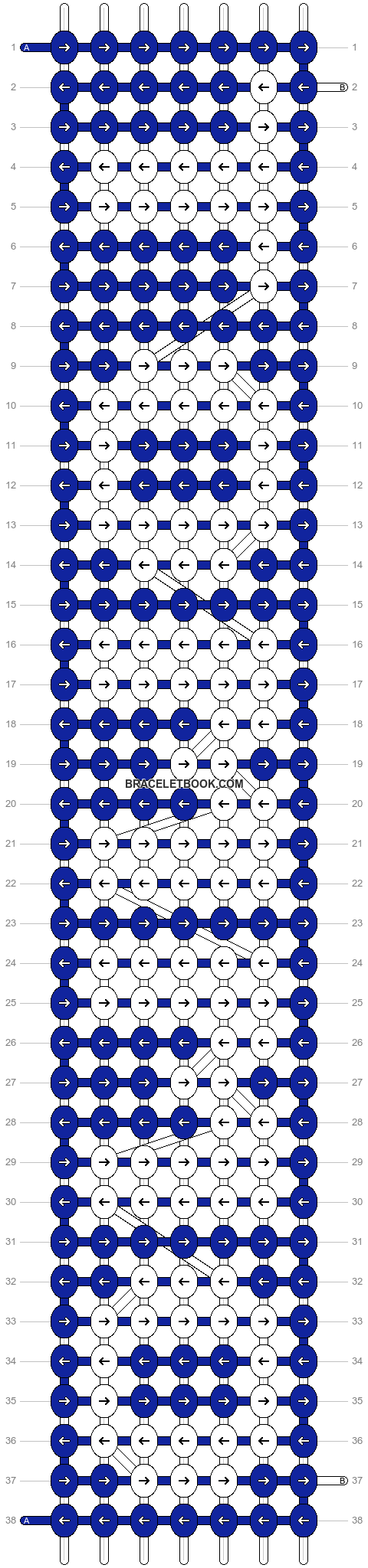 Alpha pattern #6644 variation #166509 pattern