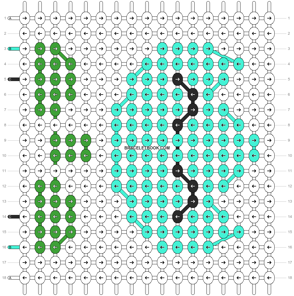Alpha pattern #201 variation #166544 pattern