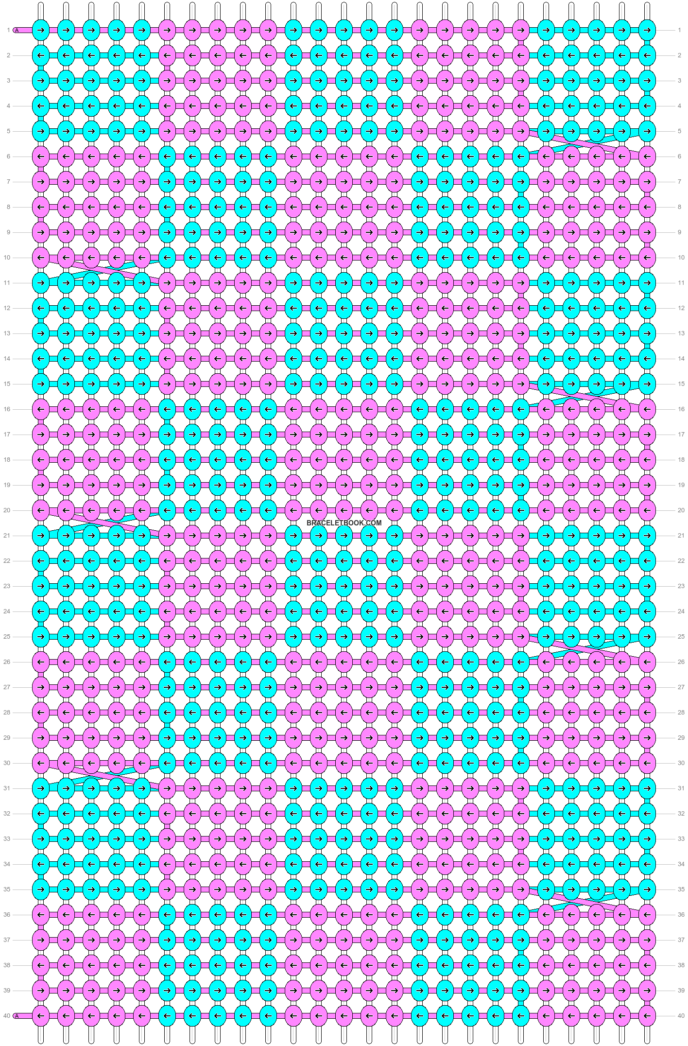 Alpha pattern #5760 variation #166891 pattern