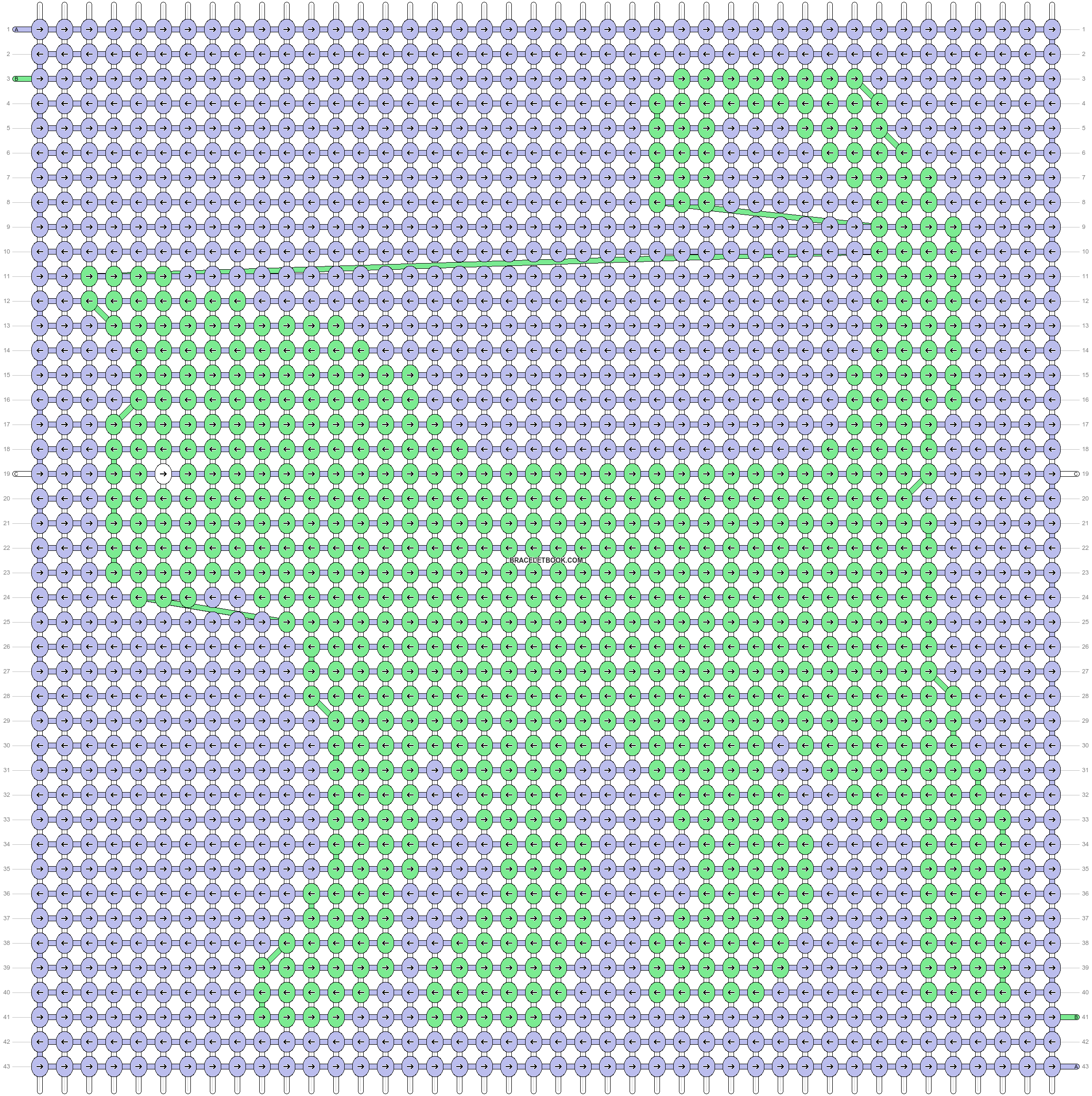 Alpha pattern #92075 variation #166967 pattern