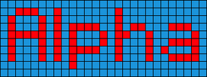 Alpha pattern #696 variation #167451