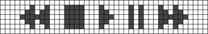 Alpha pattern #92417 variation #167536