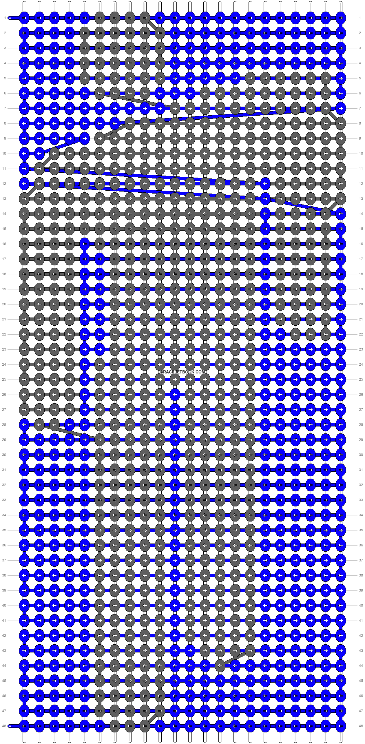 Alpha pattern #92462 variation #167801 pattern
