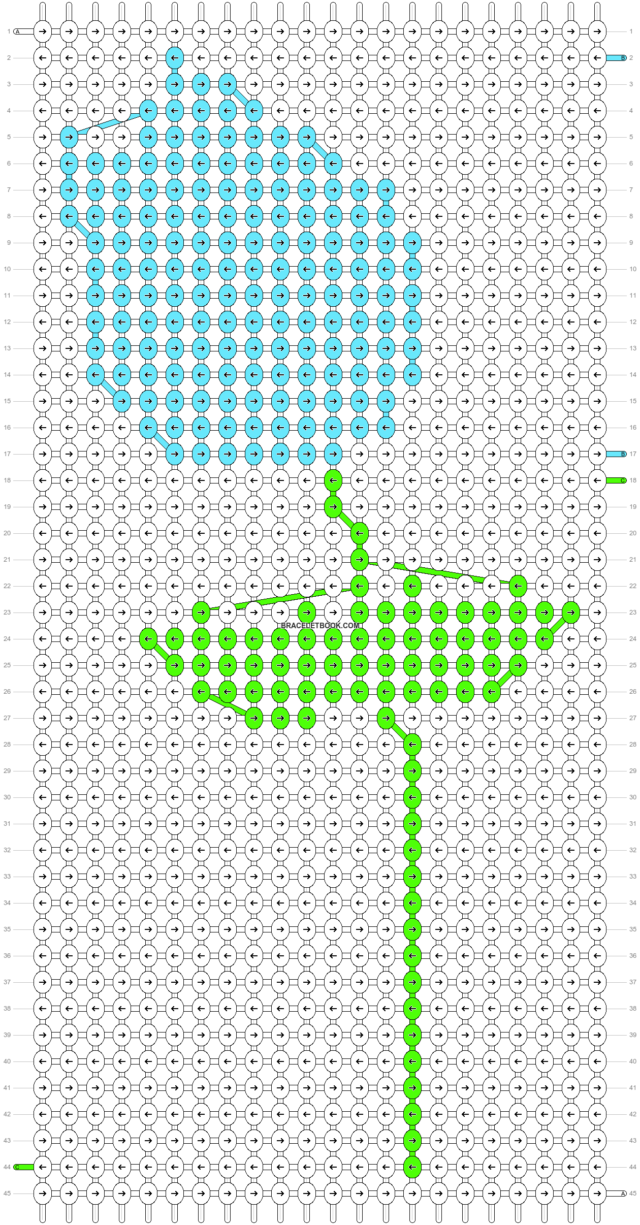 Alpha pattern #92627 variation #168023 pattern
