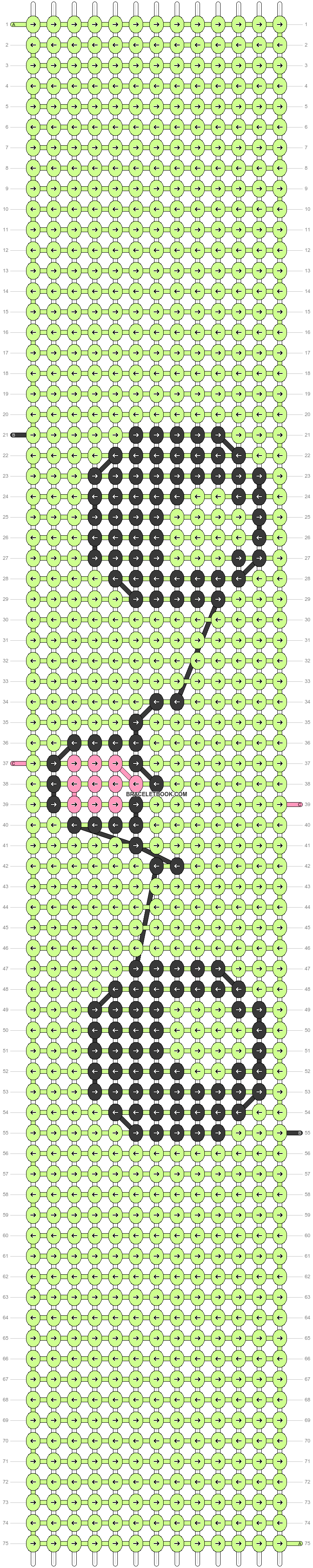 Alpha pattern #58013 variation #168877 pattern