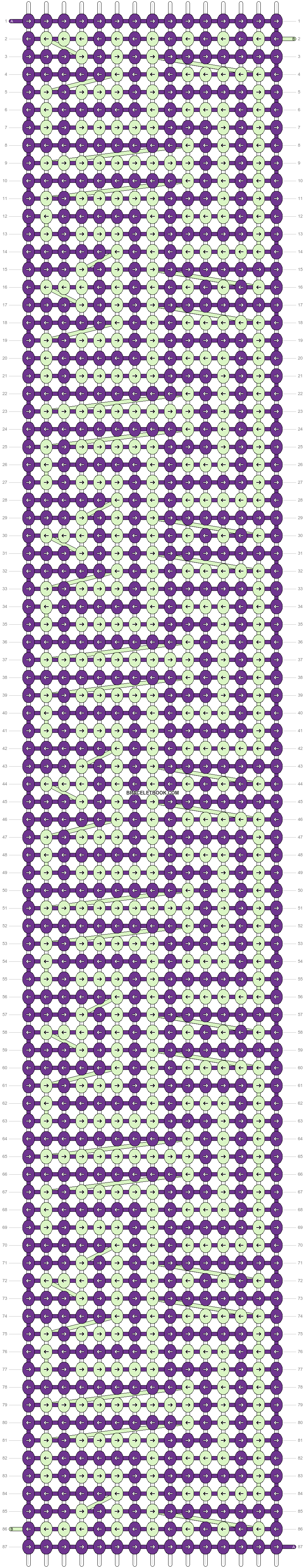 Alpha pattern #93135 variation #169013 pattern