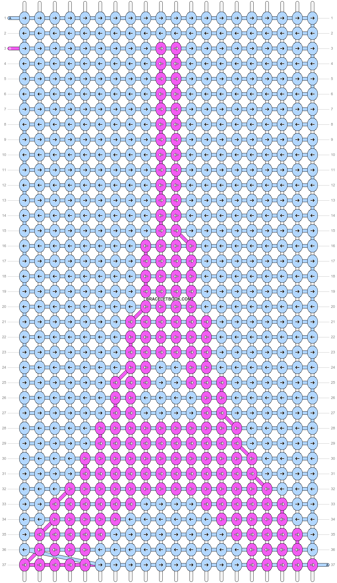 Alpha pattern #78412 variation #169407 pattern