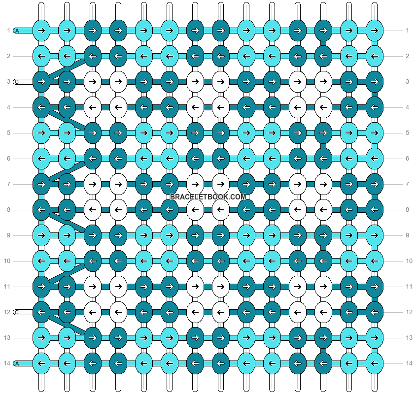 Alpha pattern #11574 variation #170269 pattern