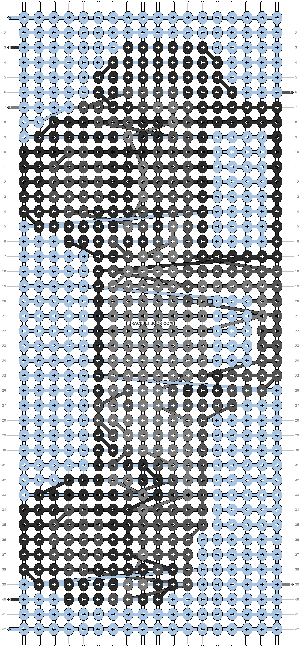 Alpha pattern #50813 variation #171812 pattern