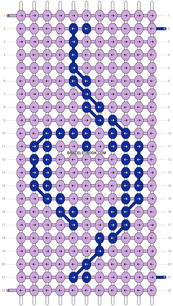 Alpha pattern #7272 variation #172191 pattern