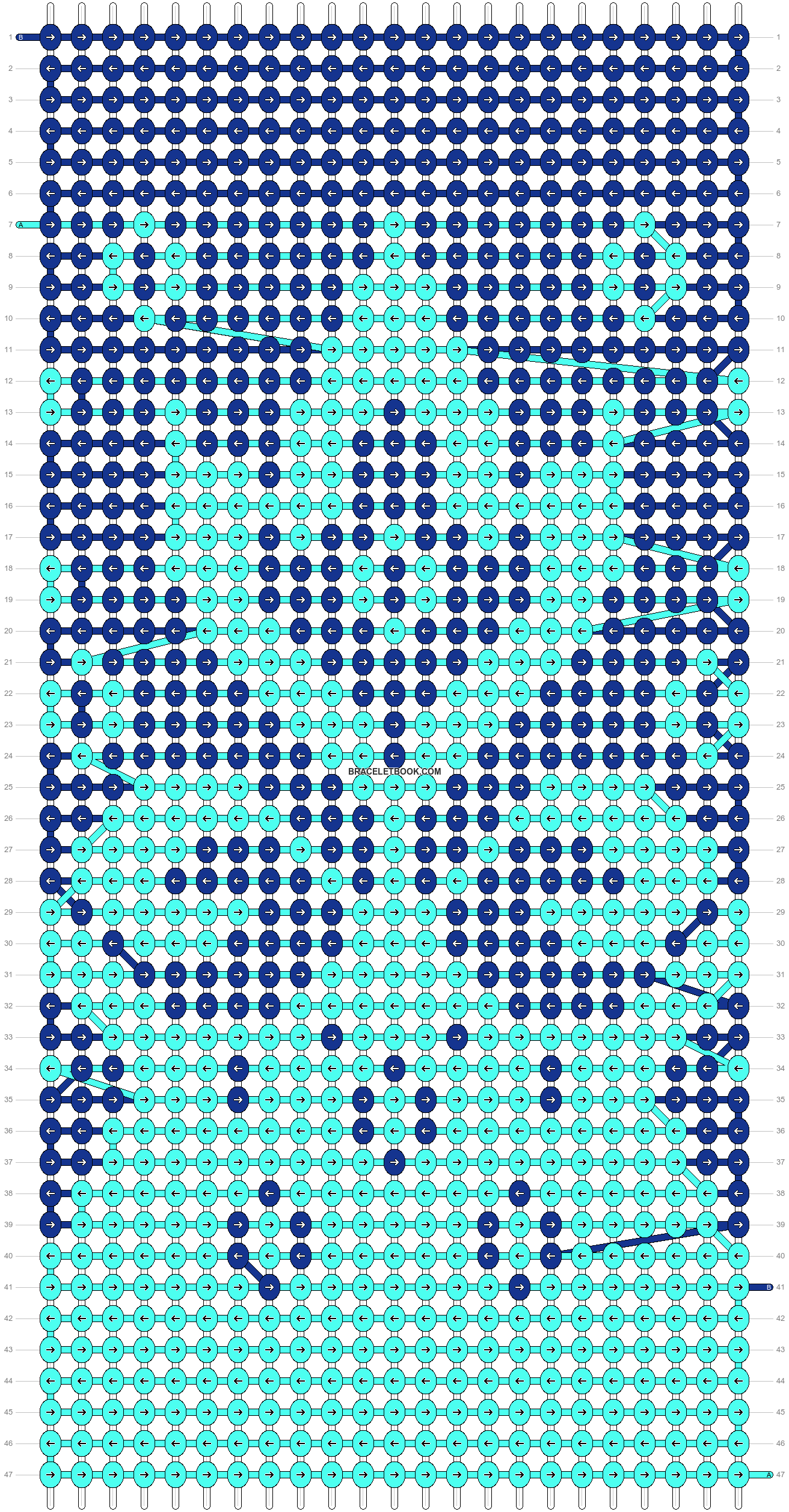 Alpha pattern #90413 variation #173374 pattern
