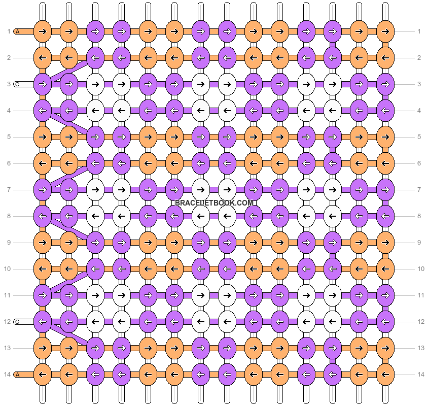 Alpha pattern #11574 variation #173415 pattern