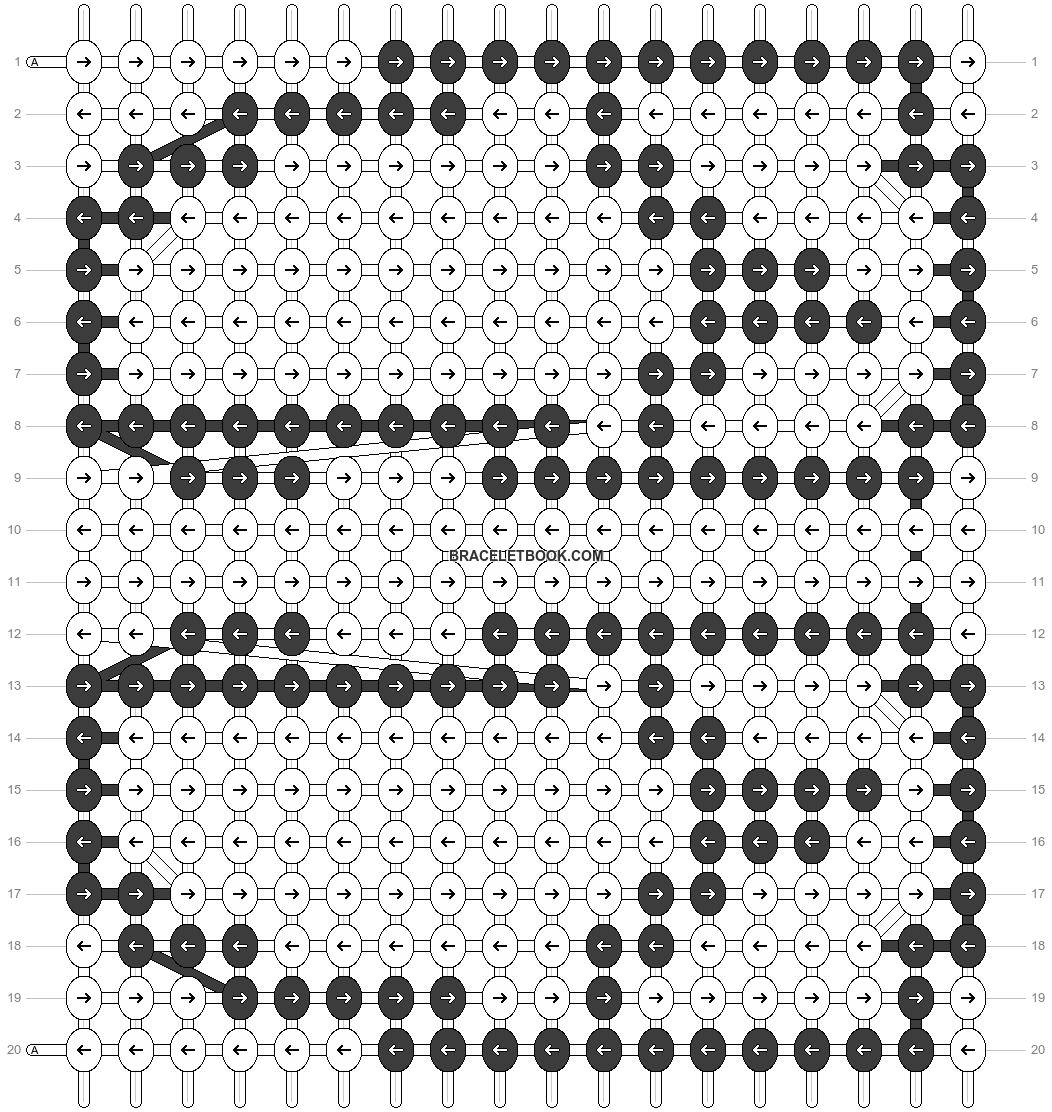 Alpha pattern #92371 variation #176356 pattern