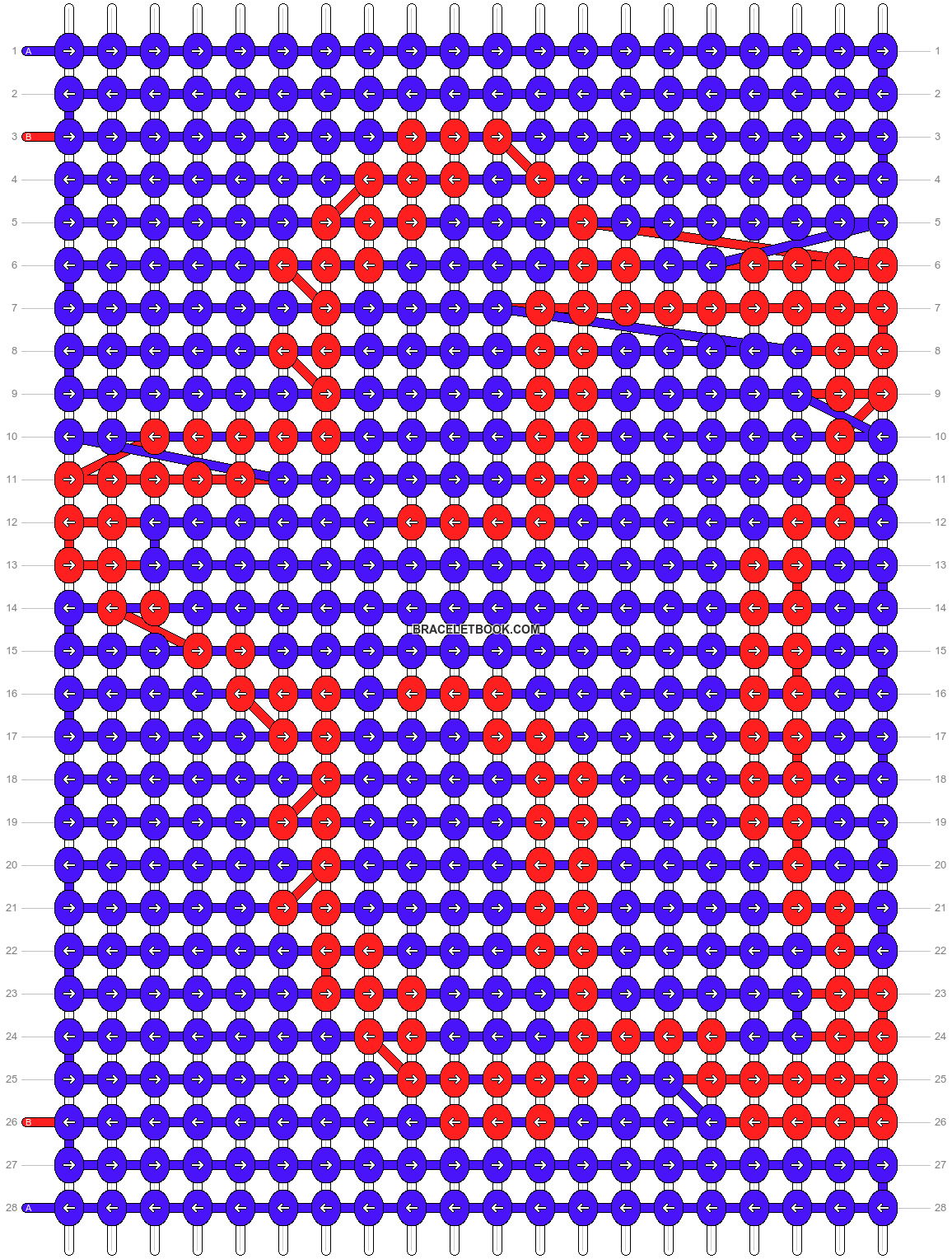 Alpha pattern #10840 variation #177919 pattern