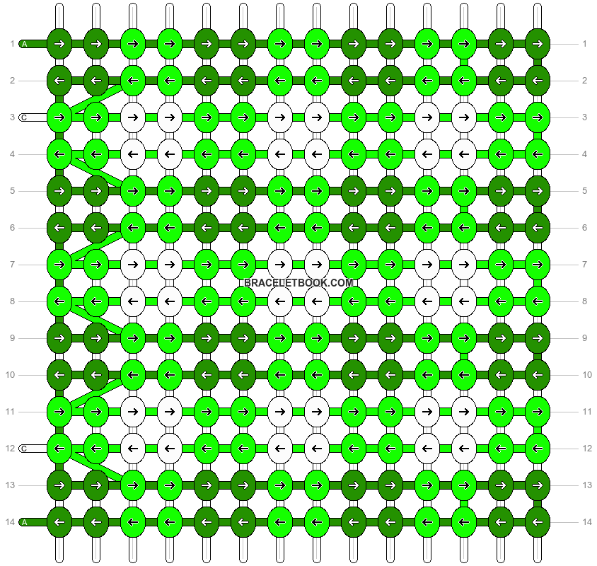 Alpha pattern #11574 variation #178078 pattern