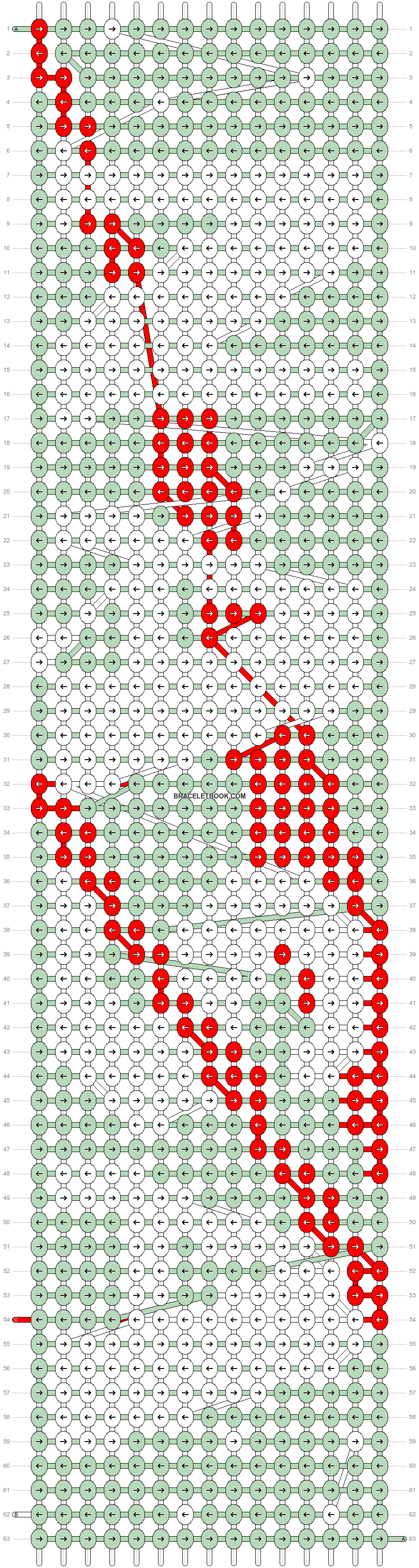Alpha pattern #14145 variation #179132 pattern