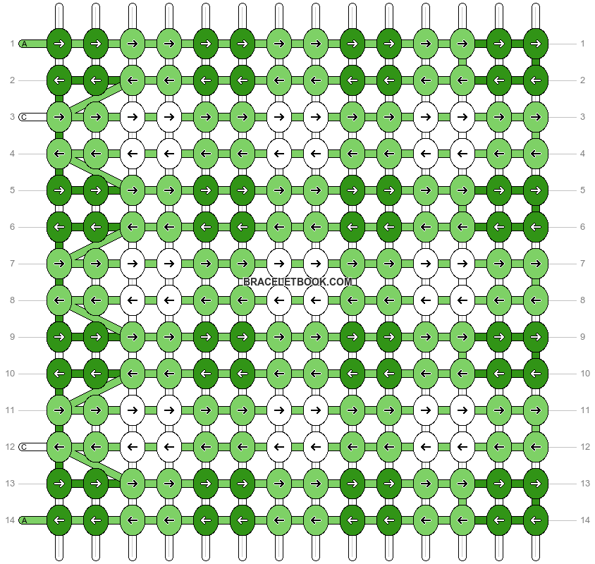 Alpha pattern #11574 variation #179599 pattern