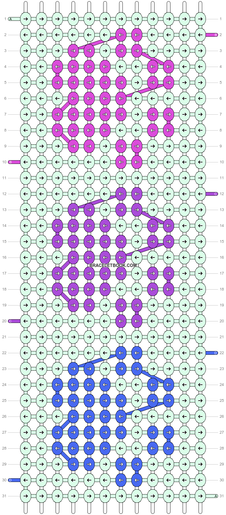 Alpha pattern #9730 variation #180260 pattern