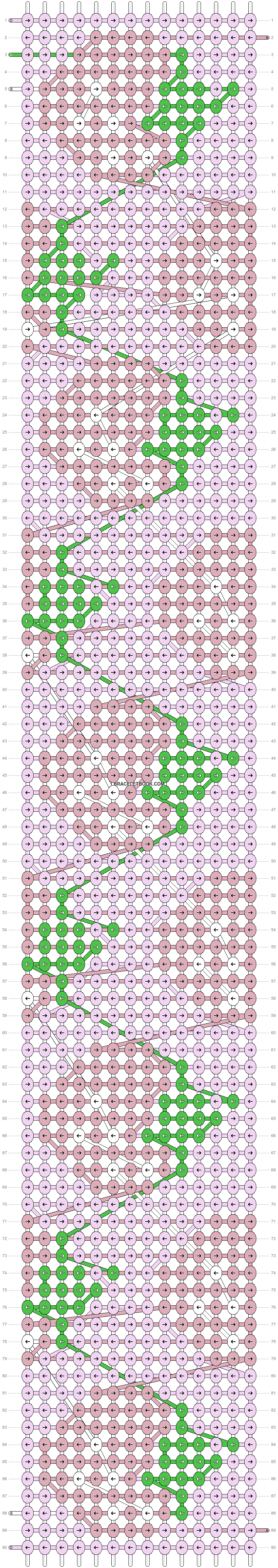 Alpha pattern #51398 variation #182217 pattern