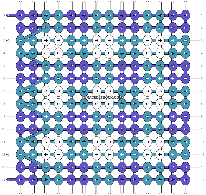 Alpha pattern #11574 variation #183015 pattern