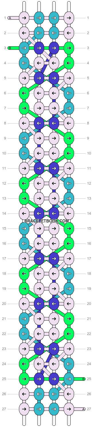 Alpha pattern #733 variation #185770 pattern