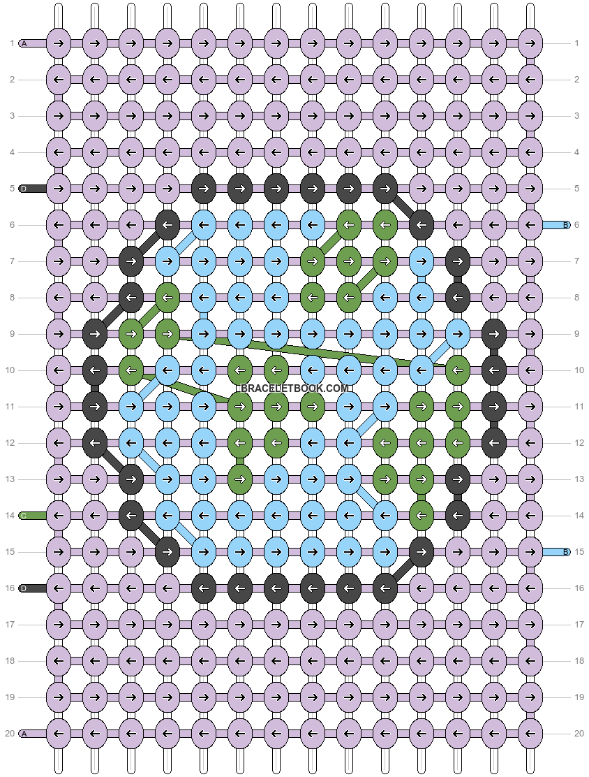 Alpha pattern #92509 variation #186587 pattern