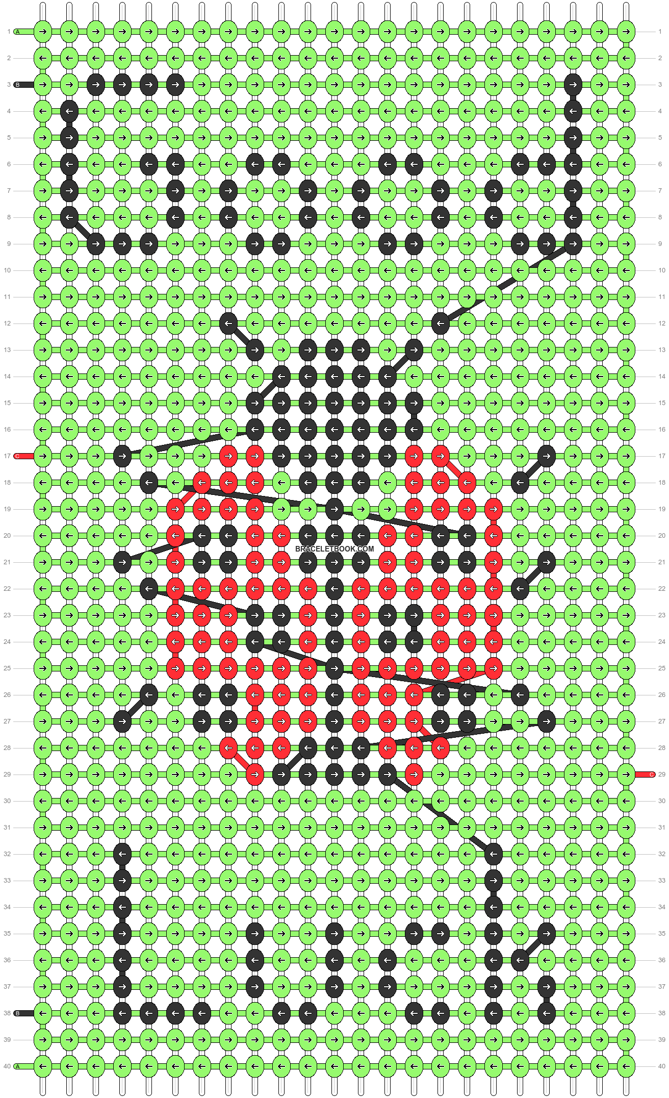 Alpha pattern #41138 variation #187017 pattern