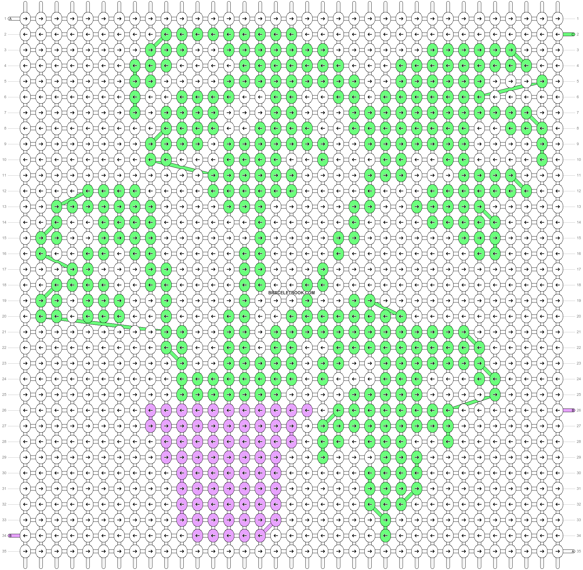 Alpha pattern #67453 variation #187690 pattern