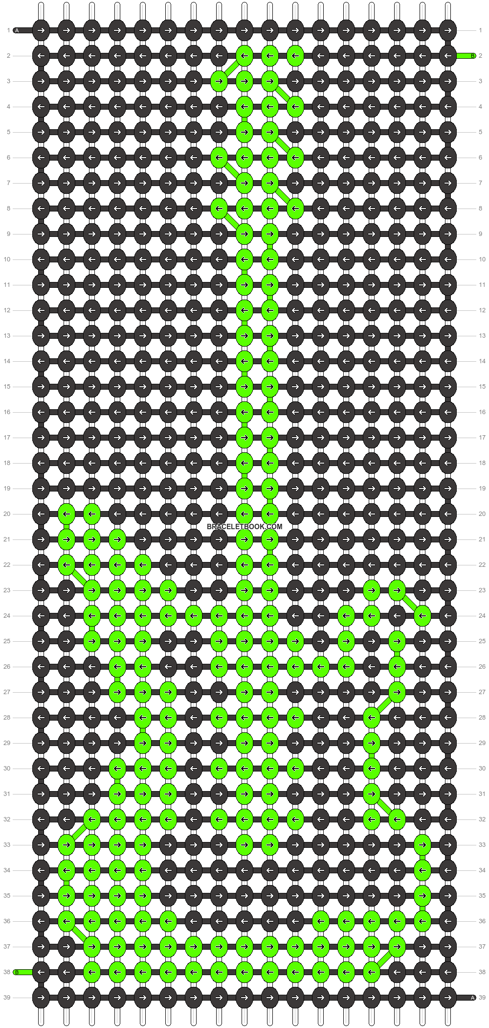 Alpha pattern #62741 variation #188777 pattern