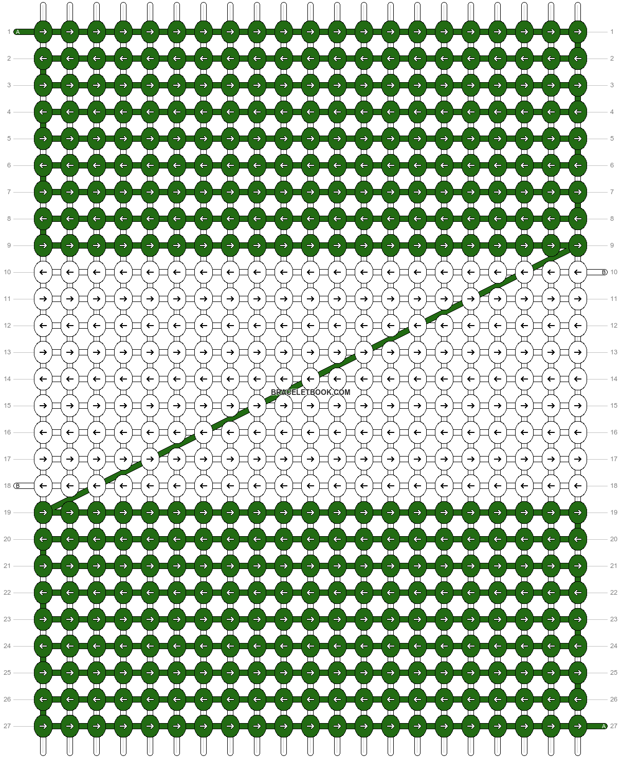 Alpha pattern #8214 variation #189270 pattern