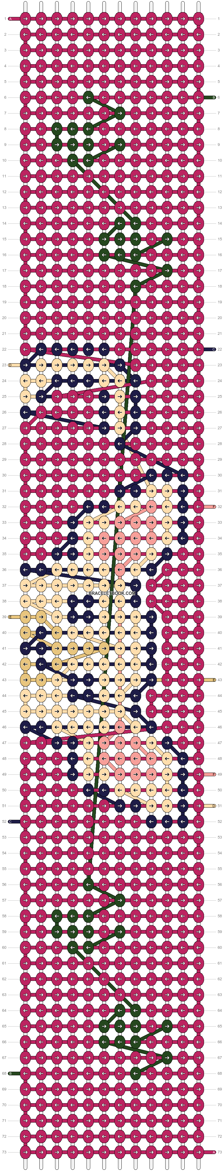 Alpha pattern #52034 variation #190346 pattern