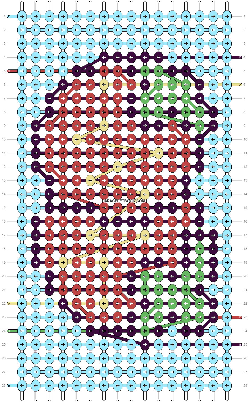 Alpha pattern #100061 variation #191038 pattern