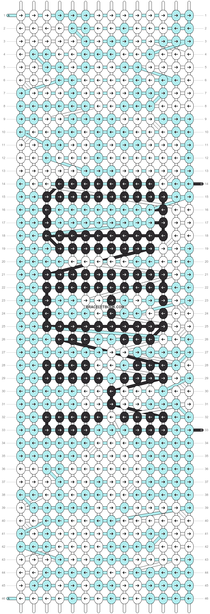 Alpha pattern #94604 variation #191135 pattern