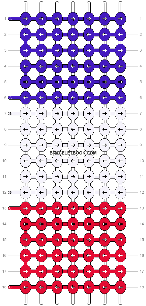 Alpha pattern #9033 variation #195054 pattern
