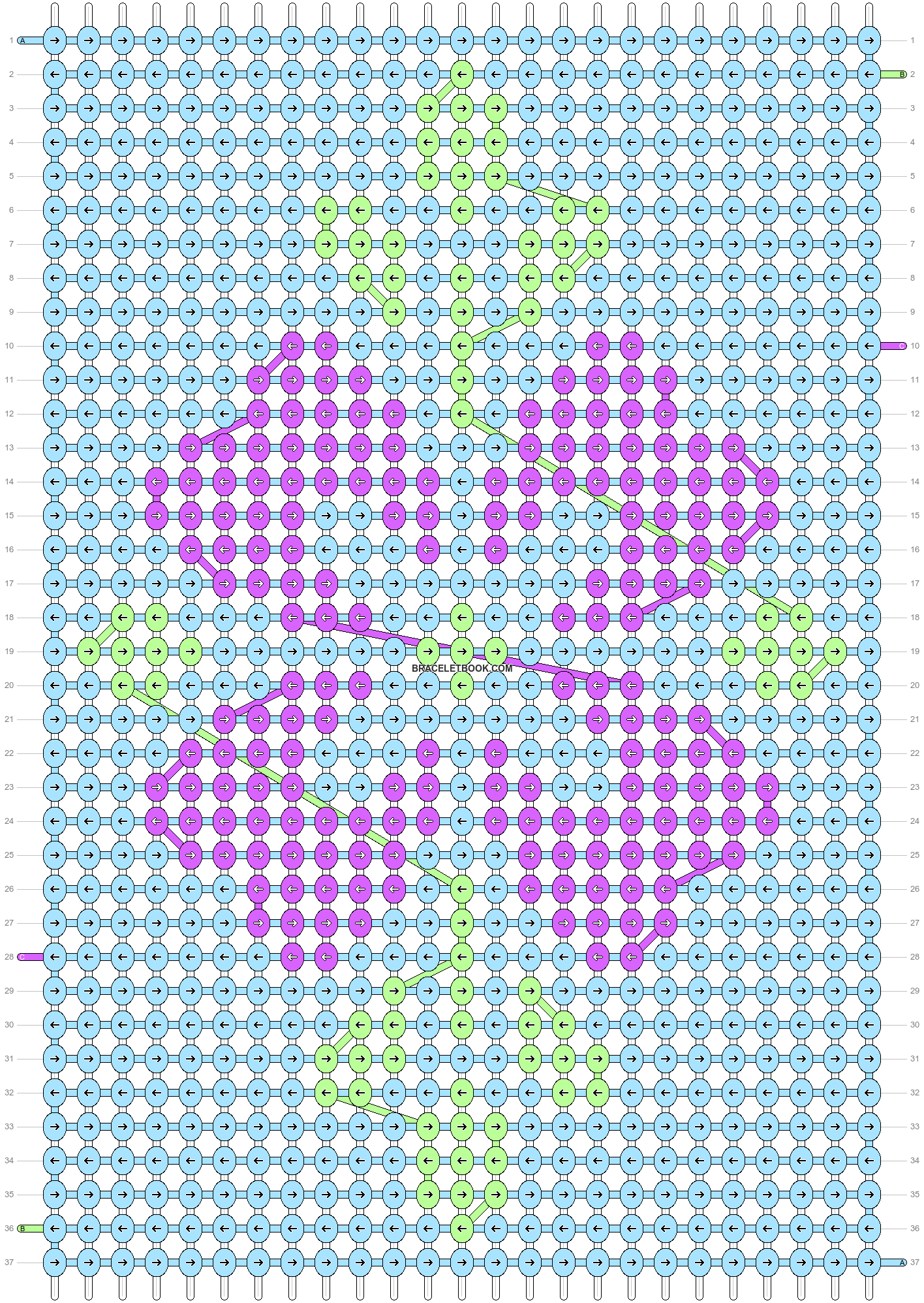 Alpha pattern #106650 variation #195464 pattern