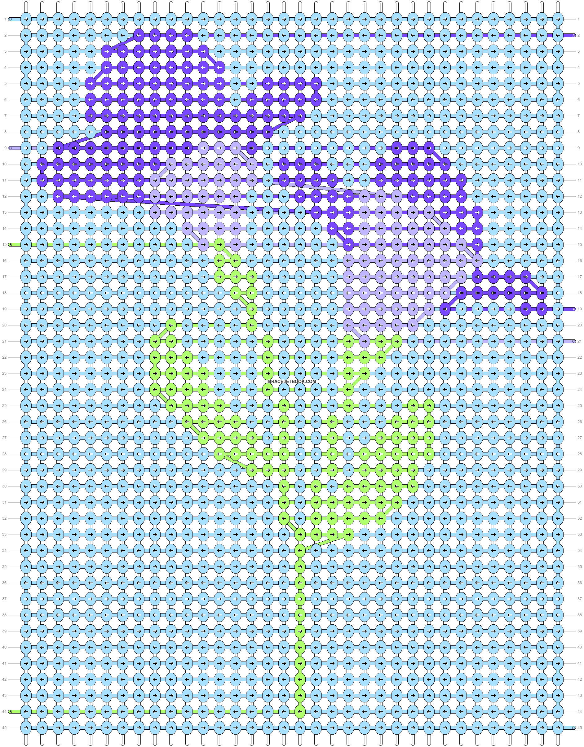 Alpha pattern #87867 variation #195644 pattern