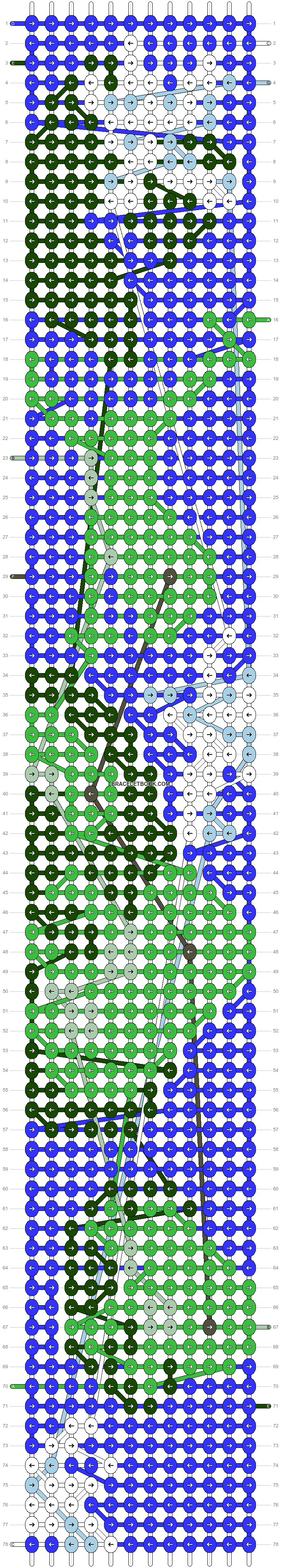 Alpha pattern #94053 variation #196502 pattern