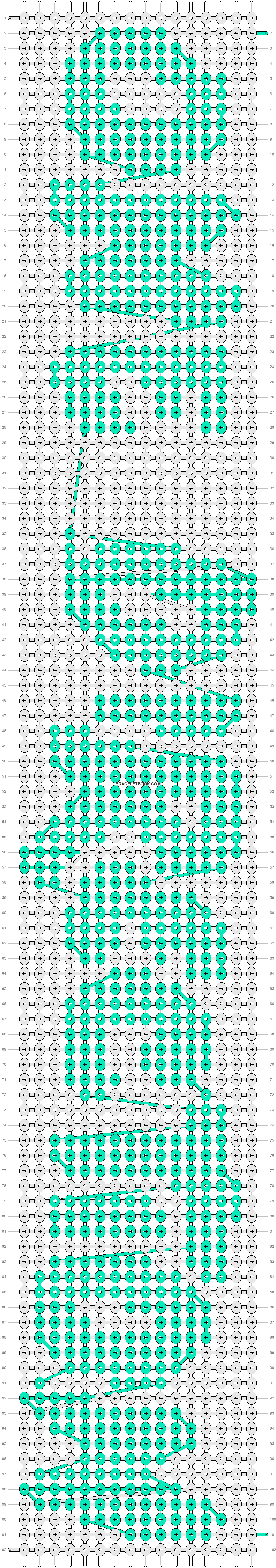 Alpha pattern #4396 variation #198300 pattern