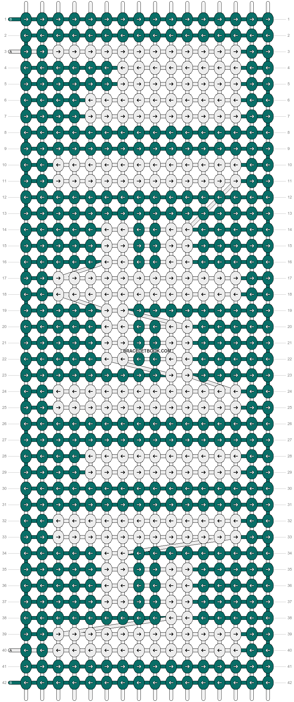 Alpha pattern #66365 variation #200707 pattern