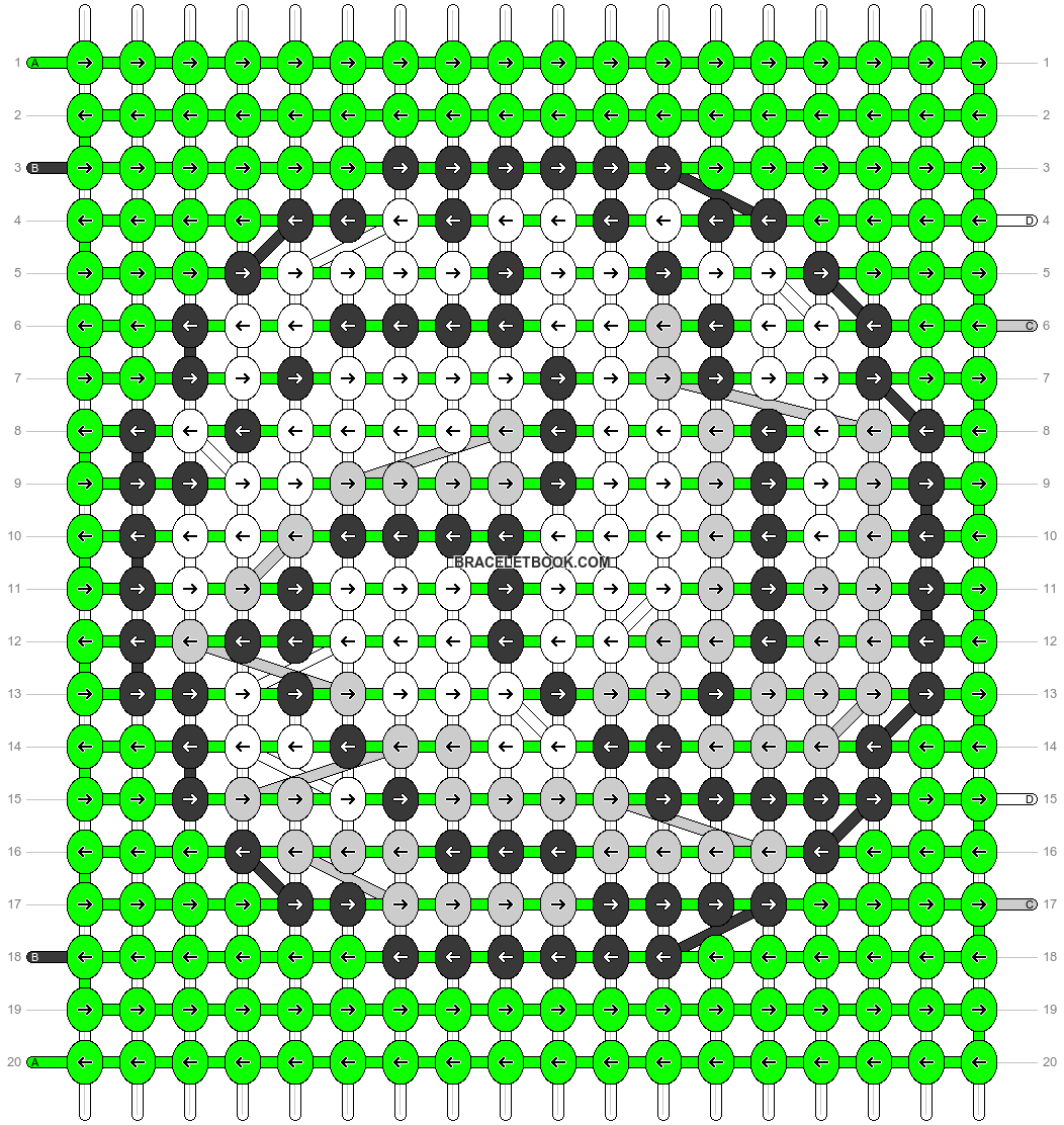 Alpha pattern #106689 variation #201095 pattern