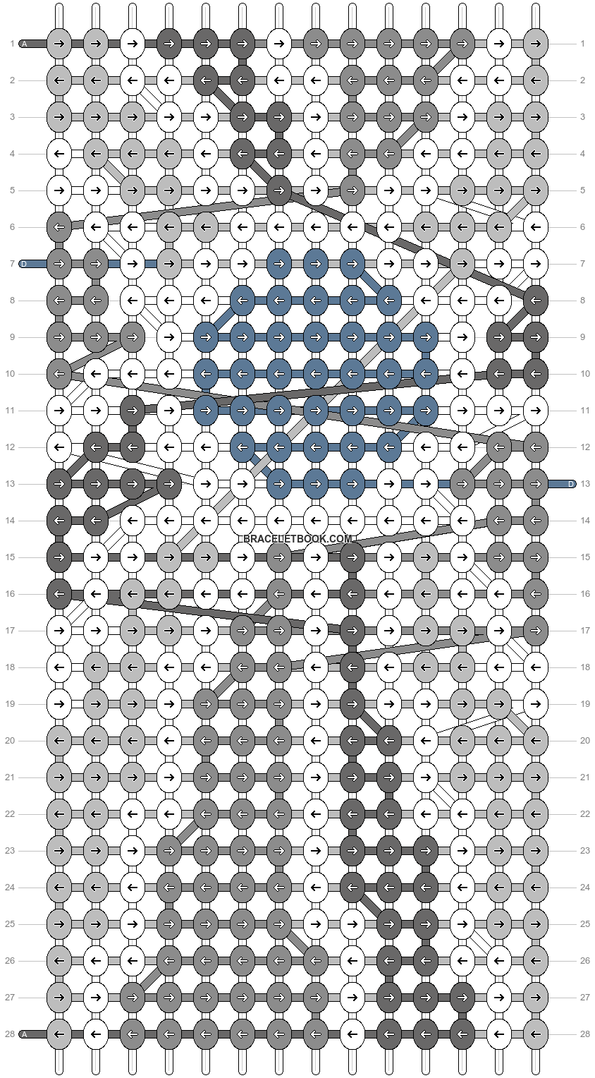 Alpha pattern #41398 variation #201253 pattern