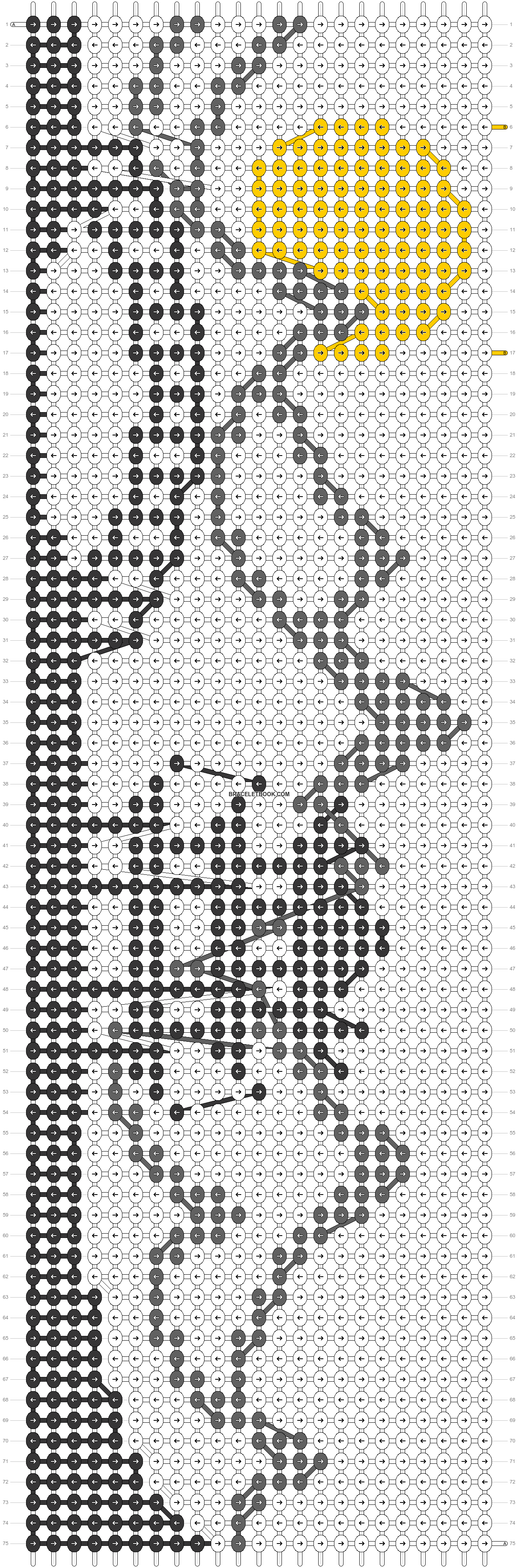 Alpha pattern #55813 variation #201408 pattern