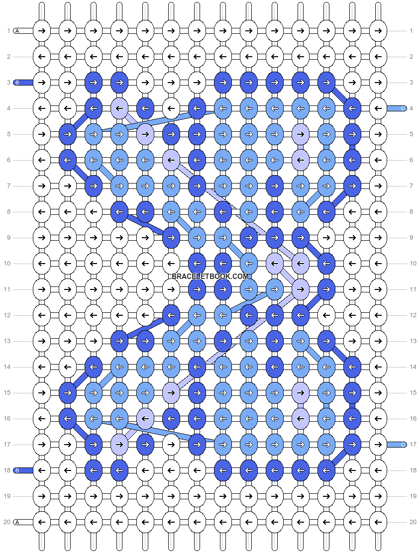 Alpha pattern #110717 variation #201609 pattern