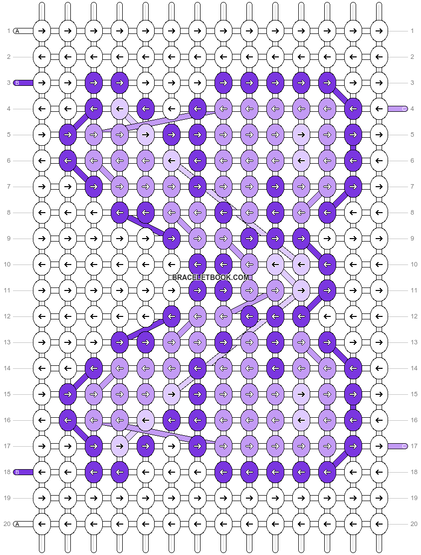 Alpha pattern #110717 variation #201697 pattern