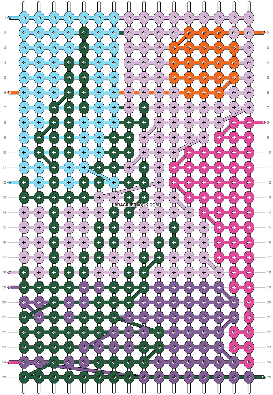 Alpha pattern #53003 variation #202510 pattern