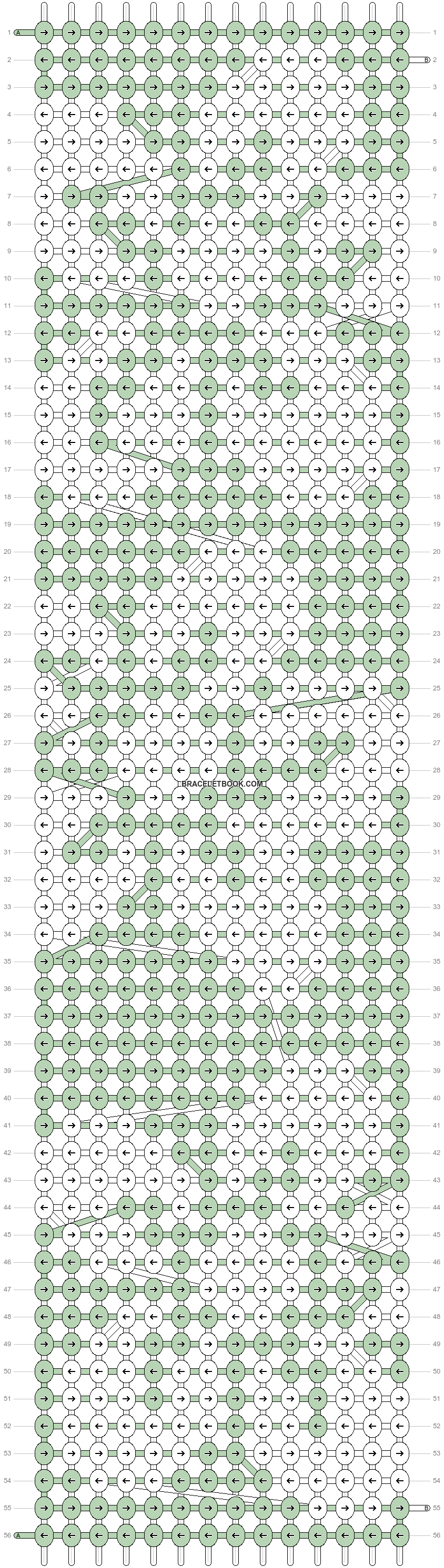 Alpha pattern #43453 variation #205610 pattern