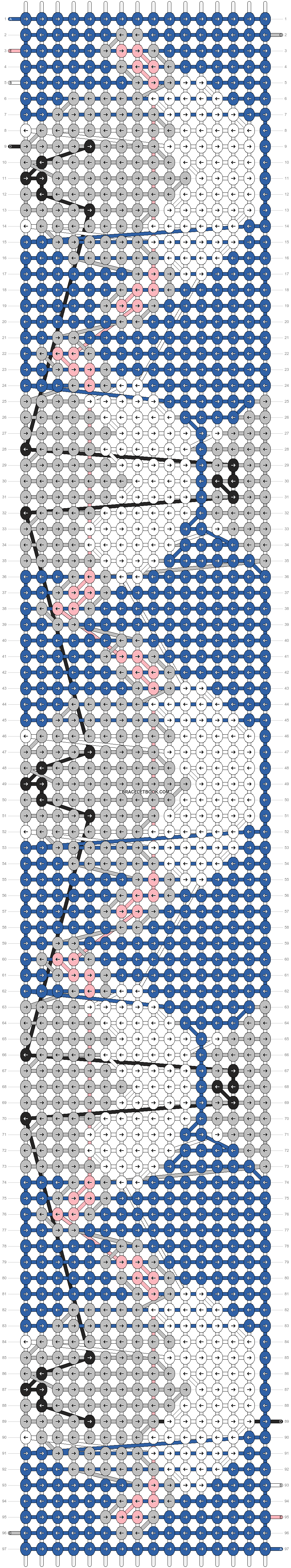 Alpha pattern #113209 variation #206009 pattern