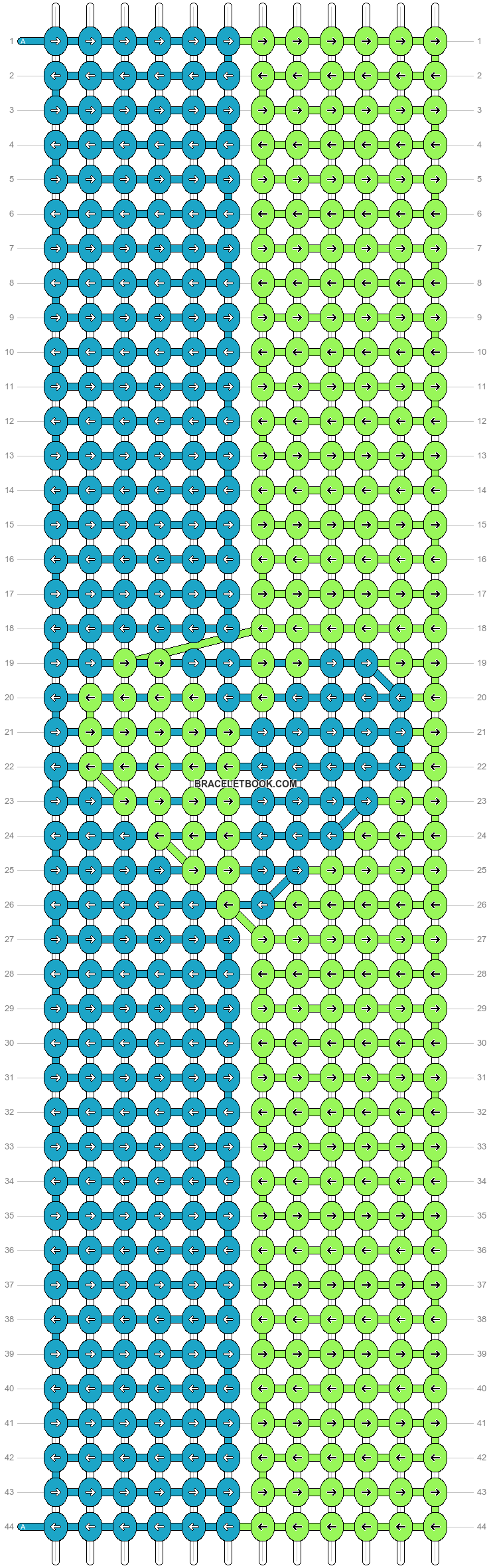 Alpha pattern #113967 variation #207241 pattern